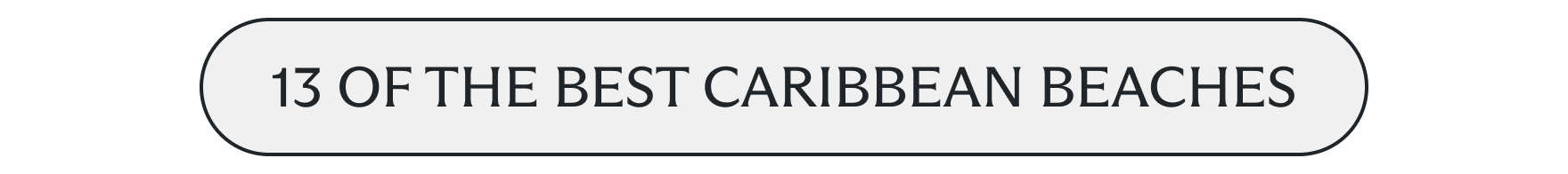 13 of the best Caribbean beaches