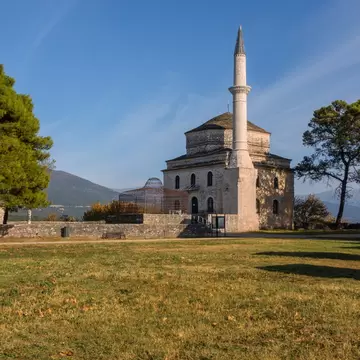 View of Fethiye Mosque in Ioannina, Greece.