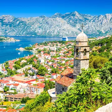 Kotor Bay is one of the most beautiful places on Adriatic Sea, it boasts the preserved Venetian fortress, old tiny villages, medieval towns and scenic mountains. cge2010 / Shutterstock