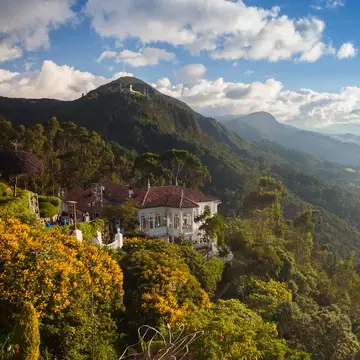Panoramic view of Cerro de Monserrate, and Cerro de Guadalupe, the mountains right next to the City of Bogota, Colombia
Bogota; Capital Cities; Cerro de Guadalupe; Cerro De Monserrate; City; Cloud - Sky; Colombia; Color Image; Columbia; Horizontal; Latin America; Lifestyles; Mountain; Outdoors; Photography; Skyline; South America; Travel; Urban Skyline;