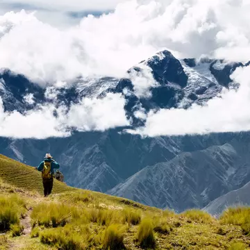 A hiker walks part of the Inca Trail. Pintai Suchachaisri / Getty Images