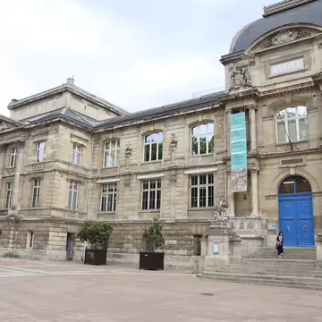 The Fine Arts Museum, exterior view, city of Rouen, Seine Maritime department, France