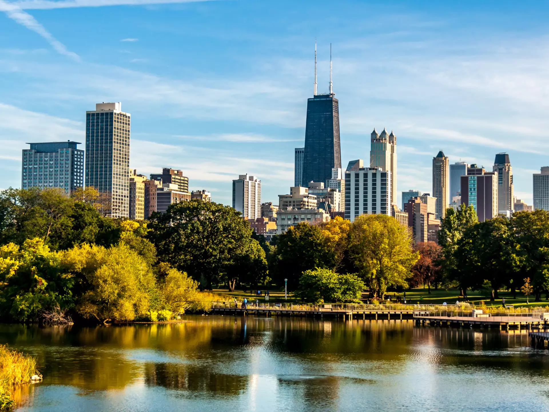 View of Downtown Chicago from Lincoln Park
2015; Chicago - Illinois; Hancock Building; Horizontal; John Hancock Building; Lake; Lincoln Park; Lincoln Park Zoo; No People; Outdoors; Photography;