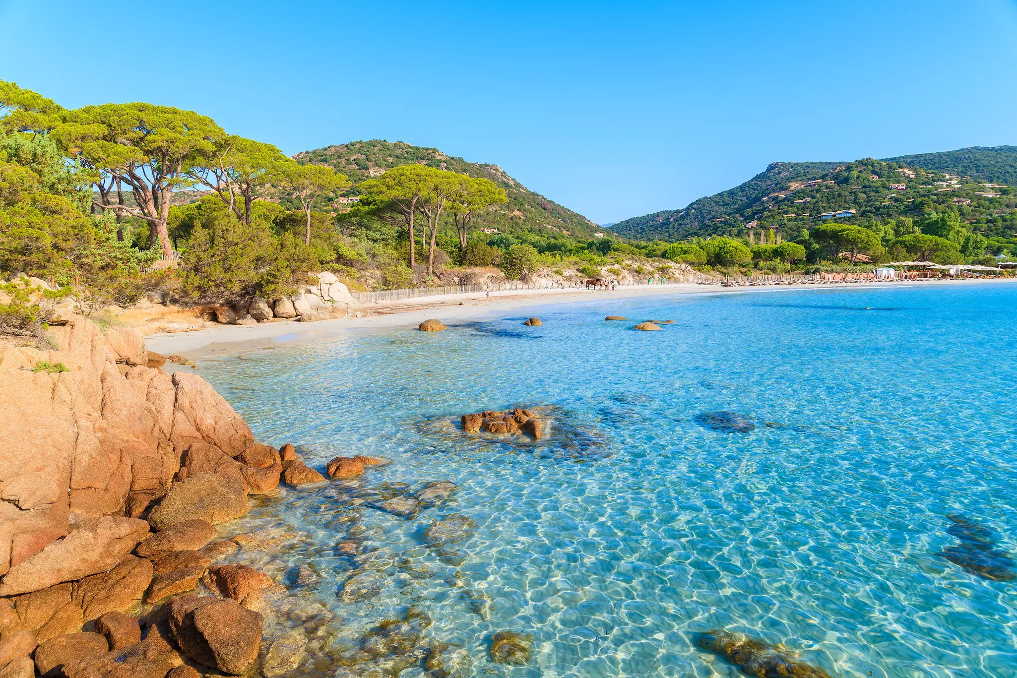 The narrow stretch of Palombaggia beach is incredibly popular during the summer months © pkazmierczak / Getty Images