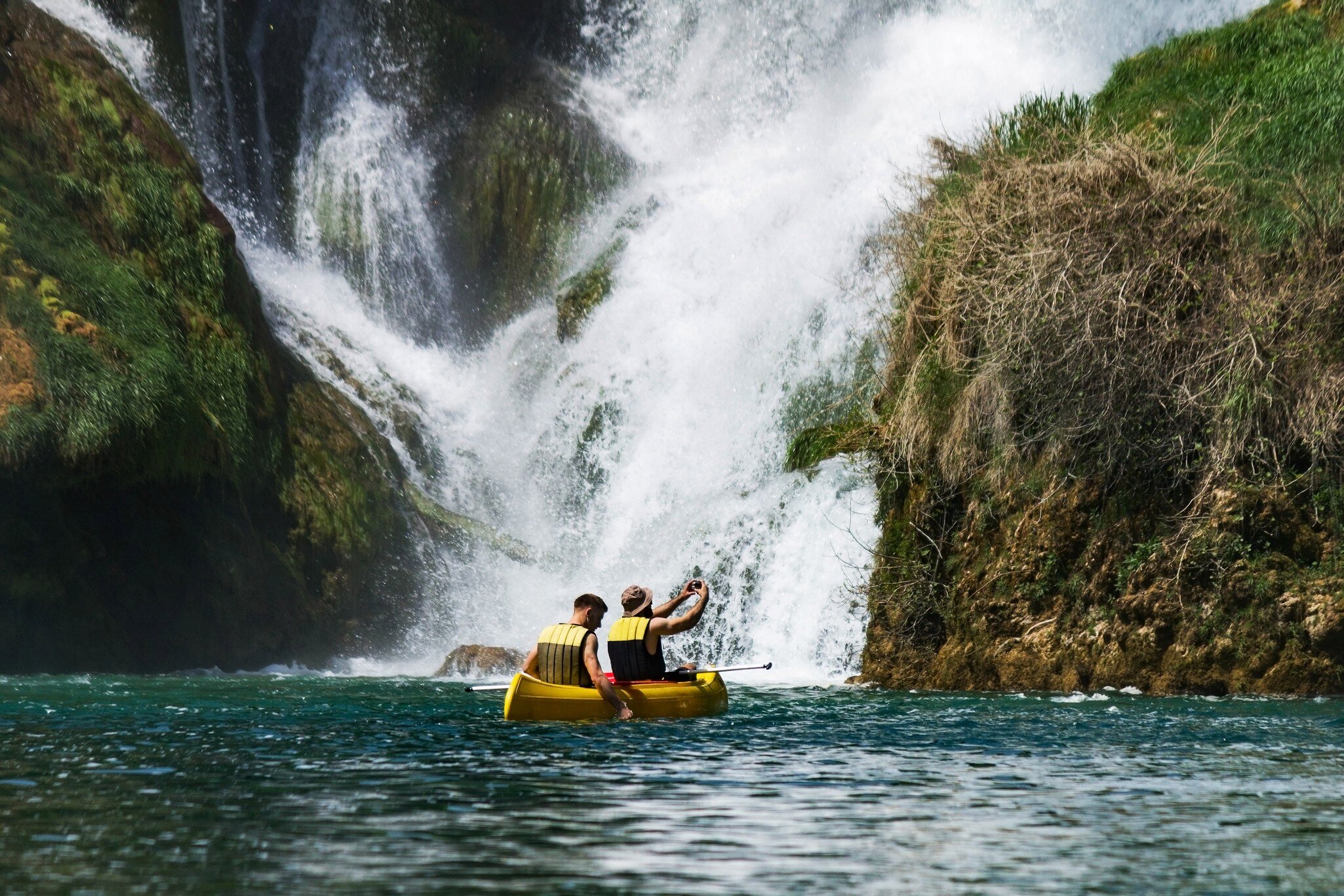The idyllic Kravica Waterfall provides cool relief from the sweltering summer heat © Getty Images