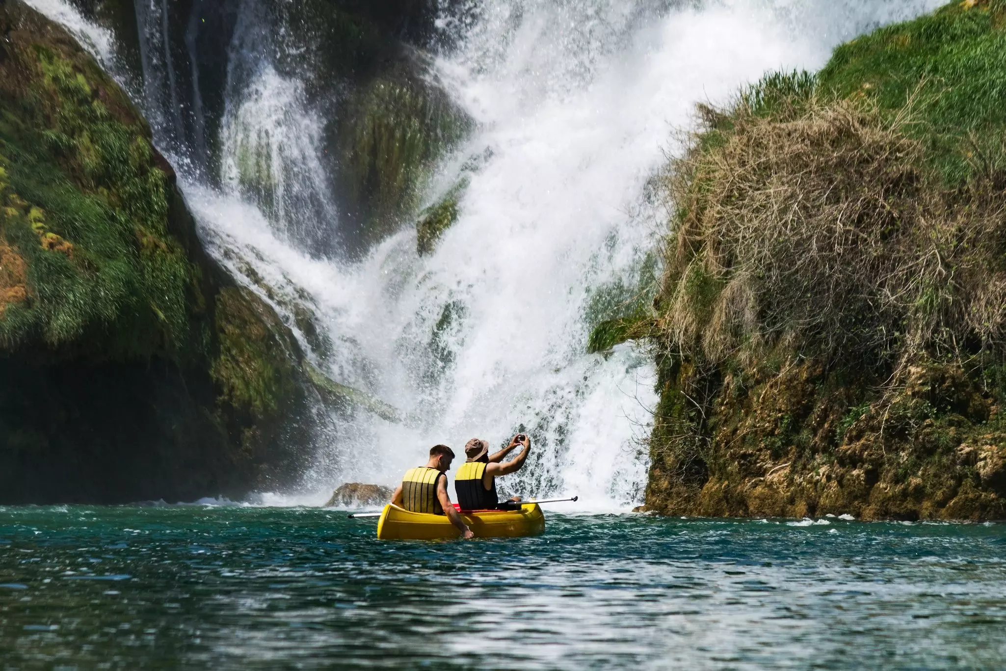 The idyllic Kravica Waterfall provides cool relief from the sweltering summer heat © Getty Images