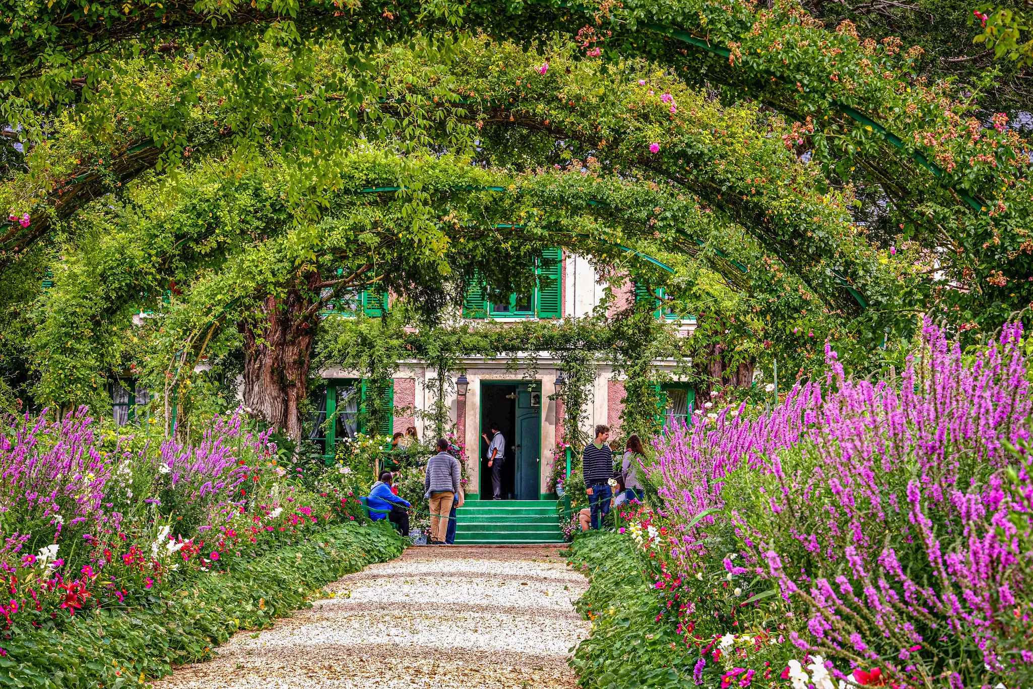 Monet's house and garden.