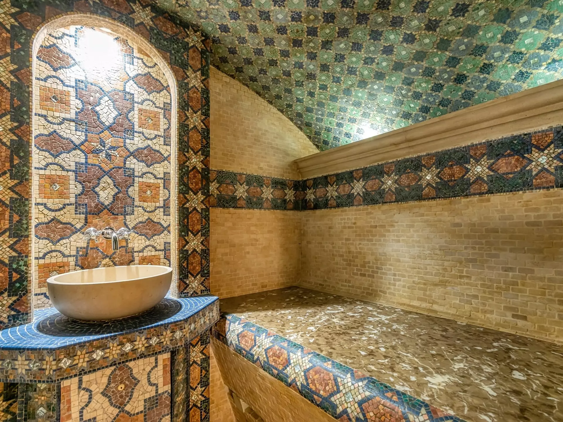 A traditional Turkish hamam. Alhim/Shutterstock