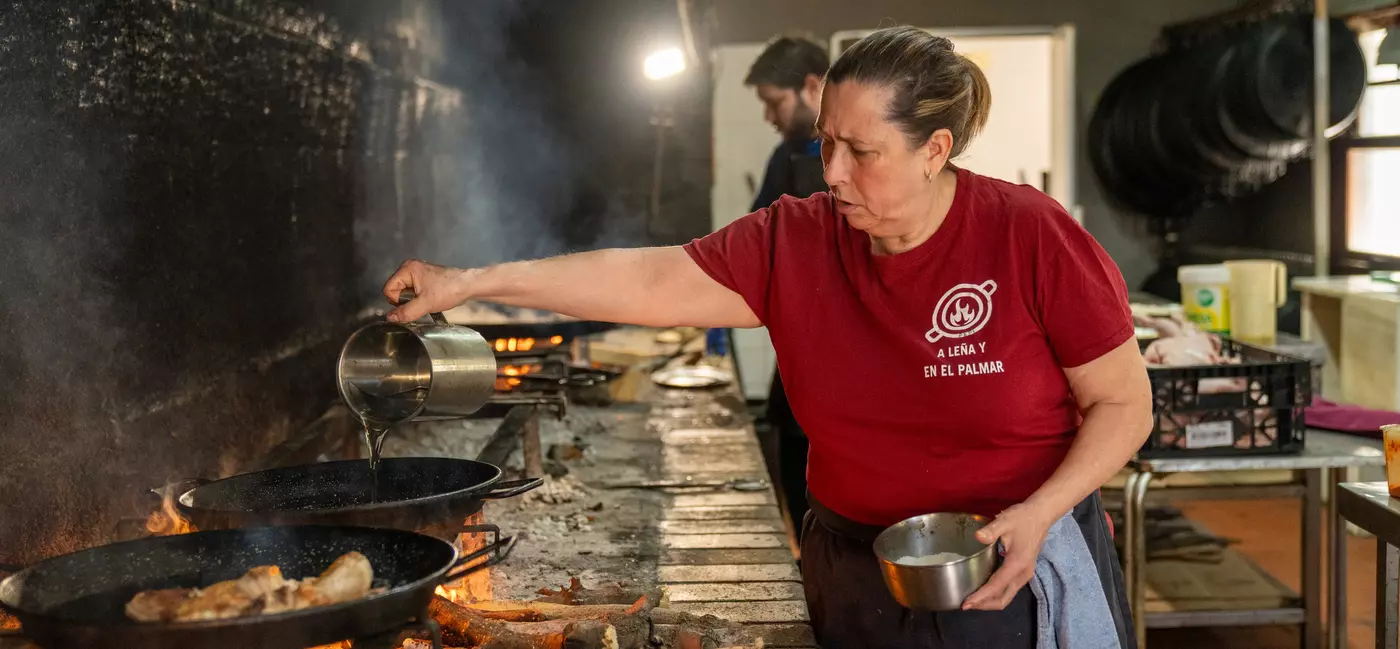 Albufera is also the best place to get paella. Here, chef Maria Jose Montoro of Restaurant El Redoli shows how she makes it.