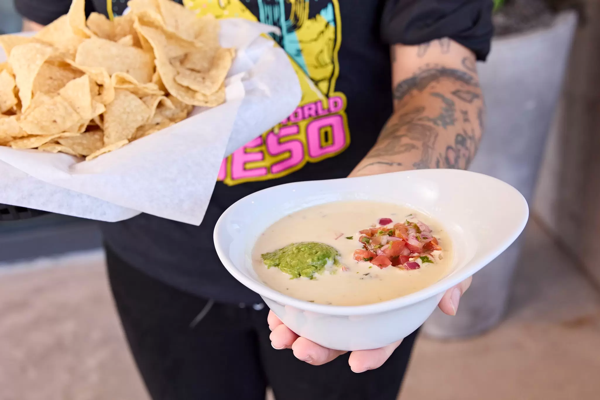 Queso is without question an Austin staple and celebrated at places like Kerbey Lane. Photo courtesy of Kerbey Lane
