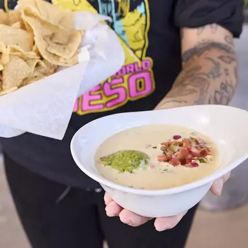 Queso is without question an Austin staple and celebrated at places like Kerbey Lane. Photo courtesy of Kerbey Lane