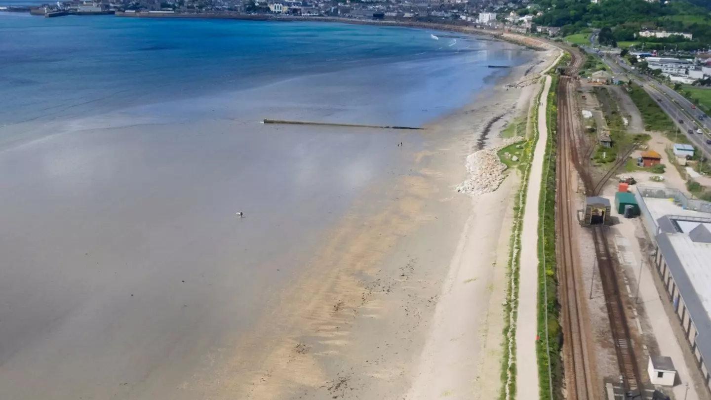 An aerial shot of EPIC