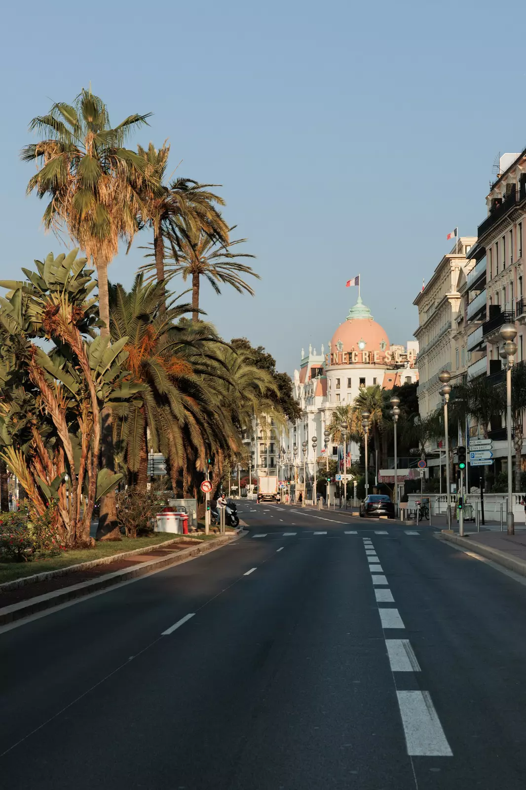 Promenade des Anglais, Nice, France, July 25, 2024.