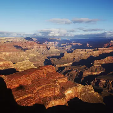 Overview of Grand Canyon seen from South Rim.
