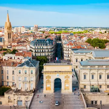 Arc de Triomphe in Montpellier. saiko3p/Shutterstock
