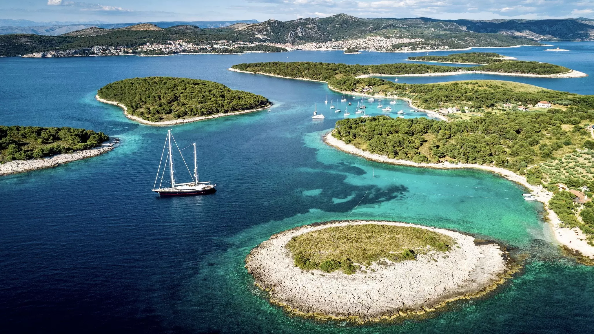 The Paklinski Islands, off the coast of Hvar, Croatia. Ajan Alen/Shutterstock