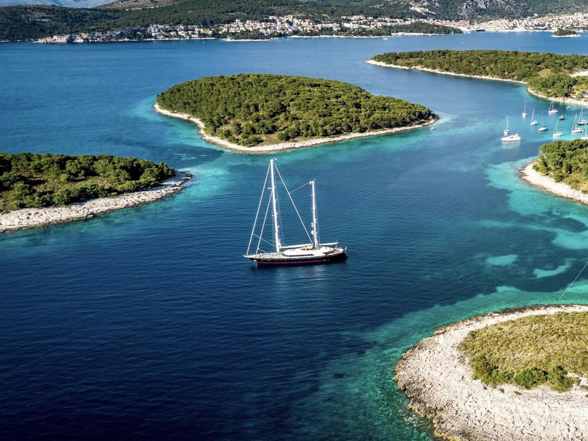 The Paklinski Islands, off the coast of Hvar, Croatia. Ajan Alen/Shutterstock