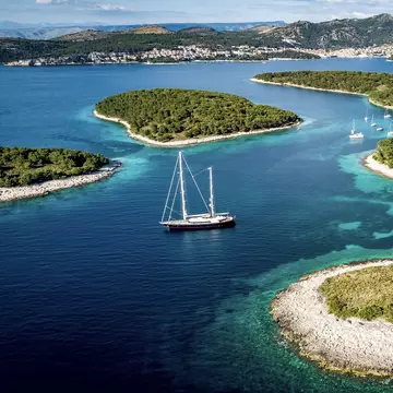 The Paklinski Islands, off the coast of Hvar, Croatia. Ajan Alen/Shutterstock