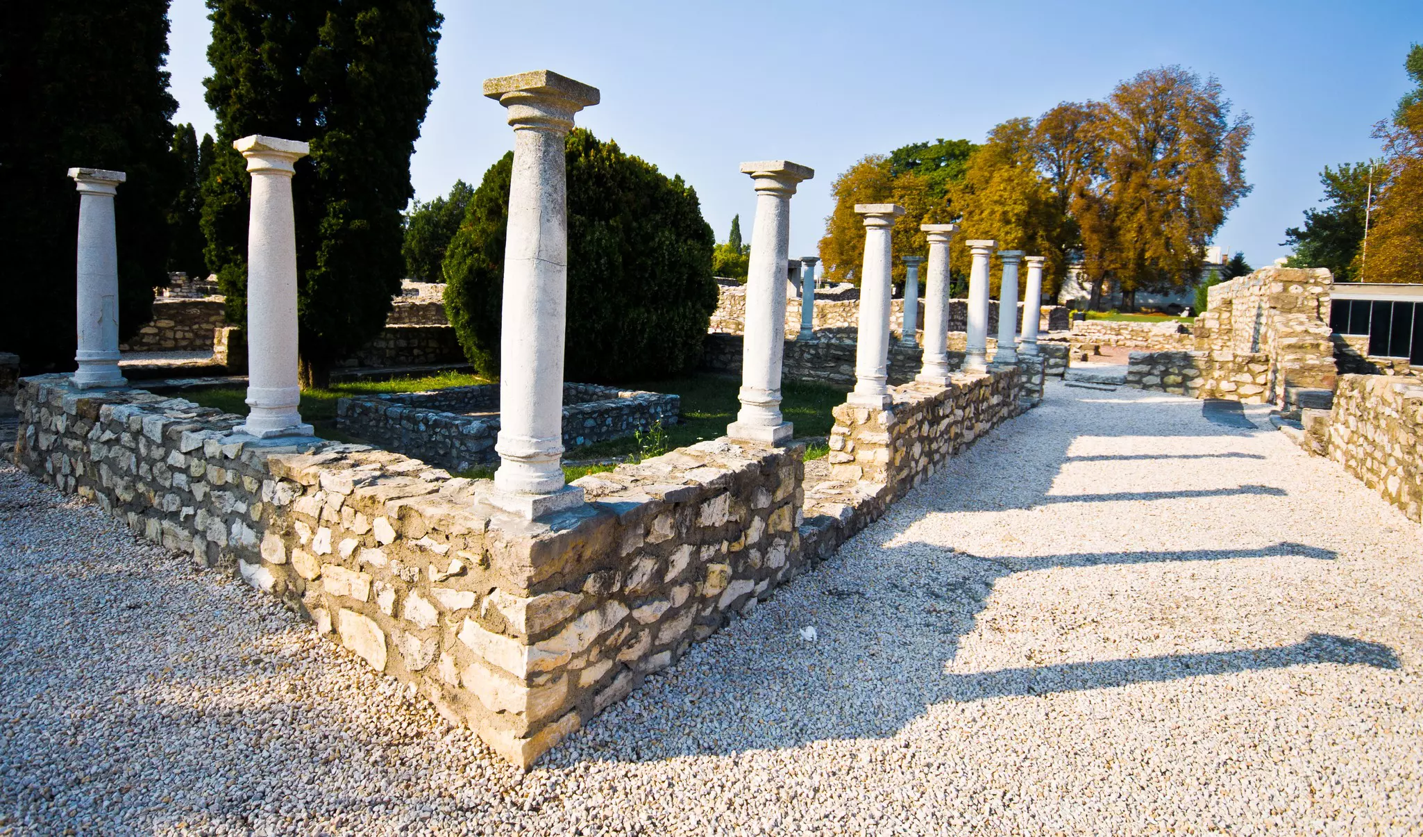Ruins of the Roman province of Aquincum