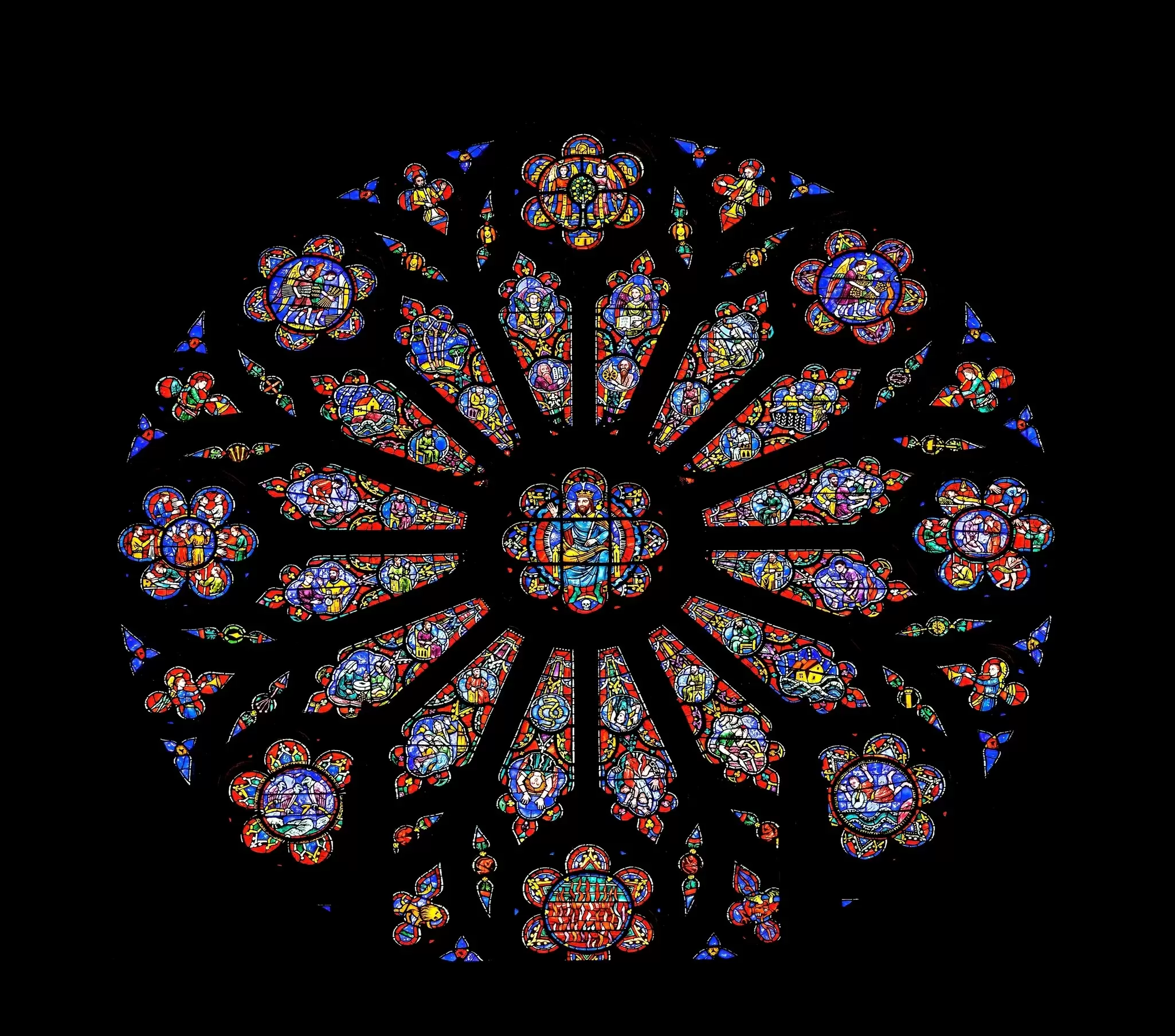 WASHINGTON DC USA - JULY 19, 2024 King Rose Window Stained Glass National Cathedral of St Peter and St Paul Episcopal Church Washington DC. Construction started 1907 based 1893 Congress charter. , License Type: media, Download Time: 2025-08-22T14:48:17.000Z, User: mvm_lonelyplanet, Editorial: true, purchase_order: 56530 - Guidebooks, job: Eastern USA 7, client: Global Publishing-WIP, other: Virginia Moreno