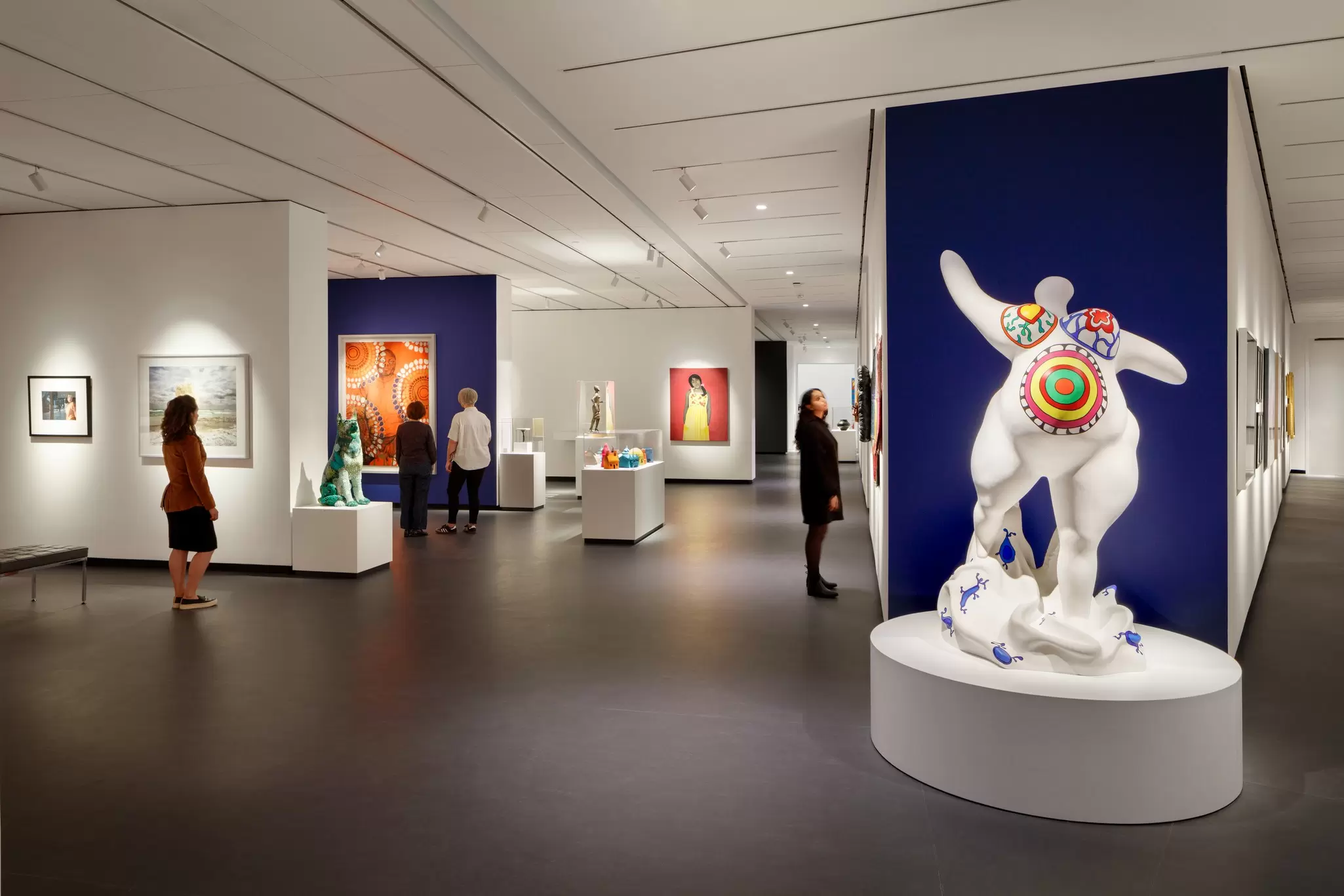 The new collection galleries at the National Museum of Women in the Arts © Jennifer Hughes / The National Museum of Women in the Arts