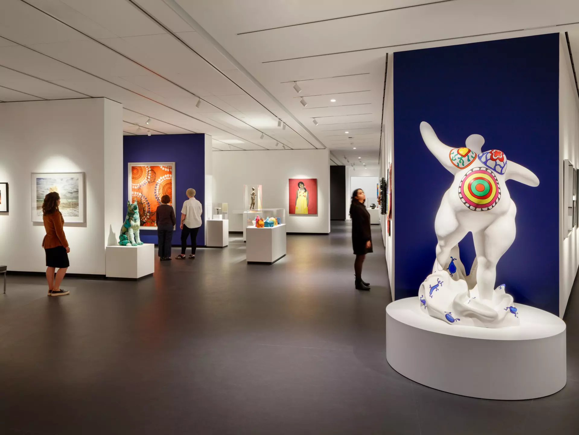 The new collection galleries at the National Museum of Women in the Arts © Jennifer Hughes / The National Museum of Women in the Arts