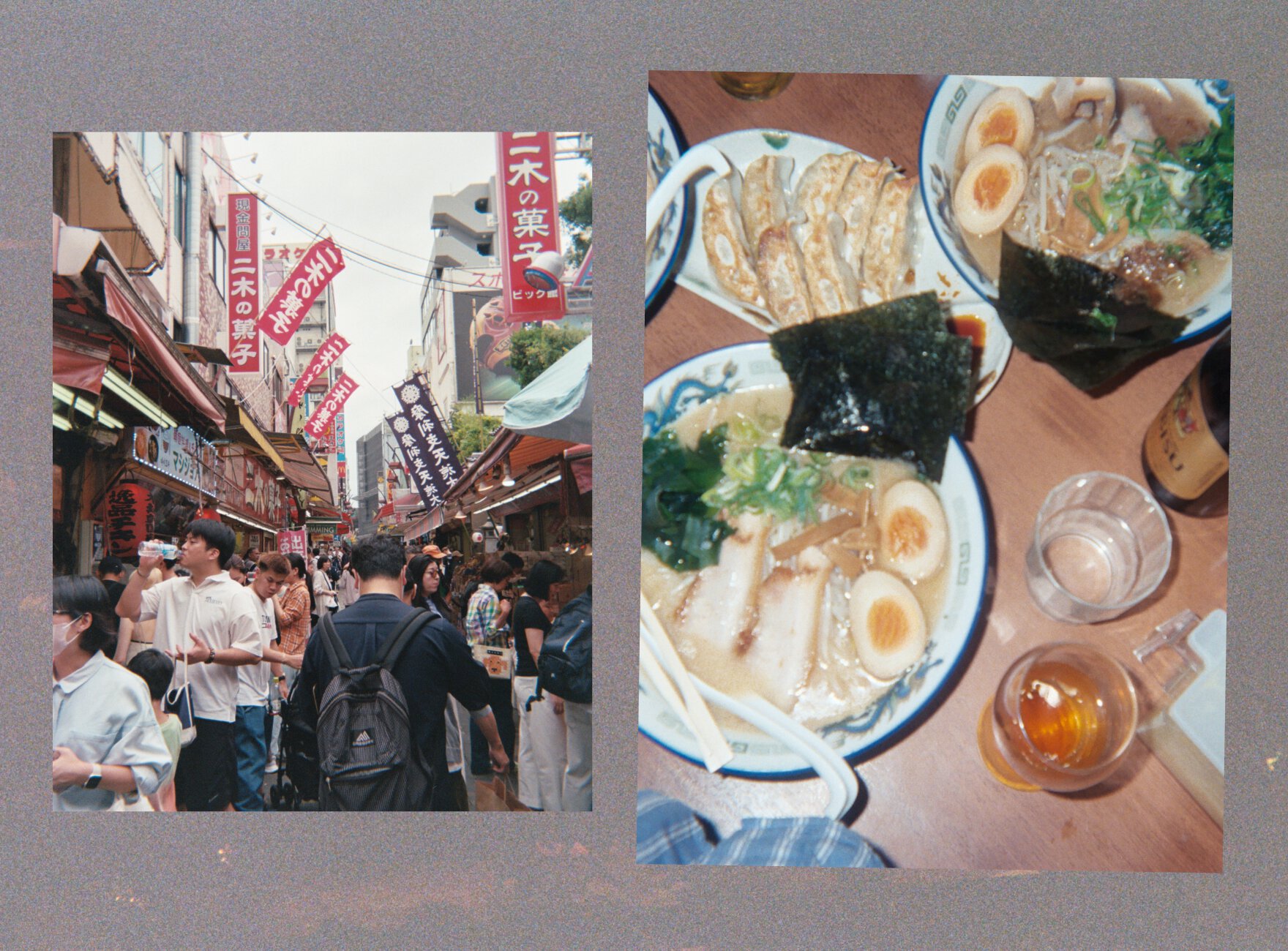 Kyoto food and street scenes