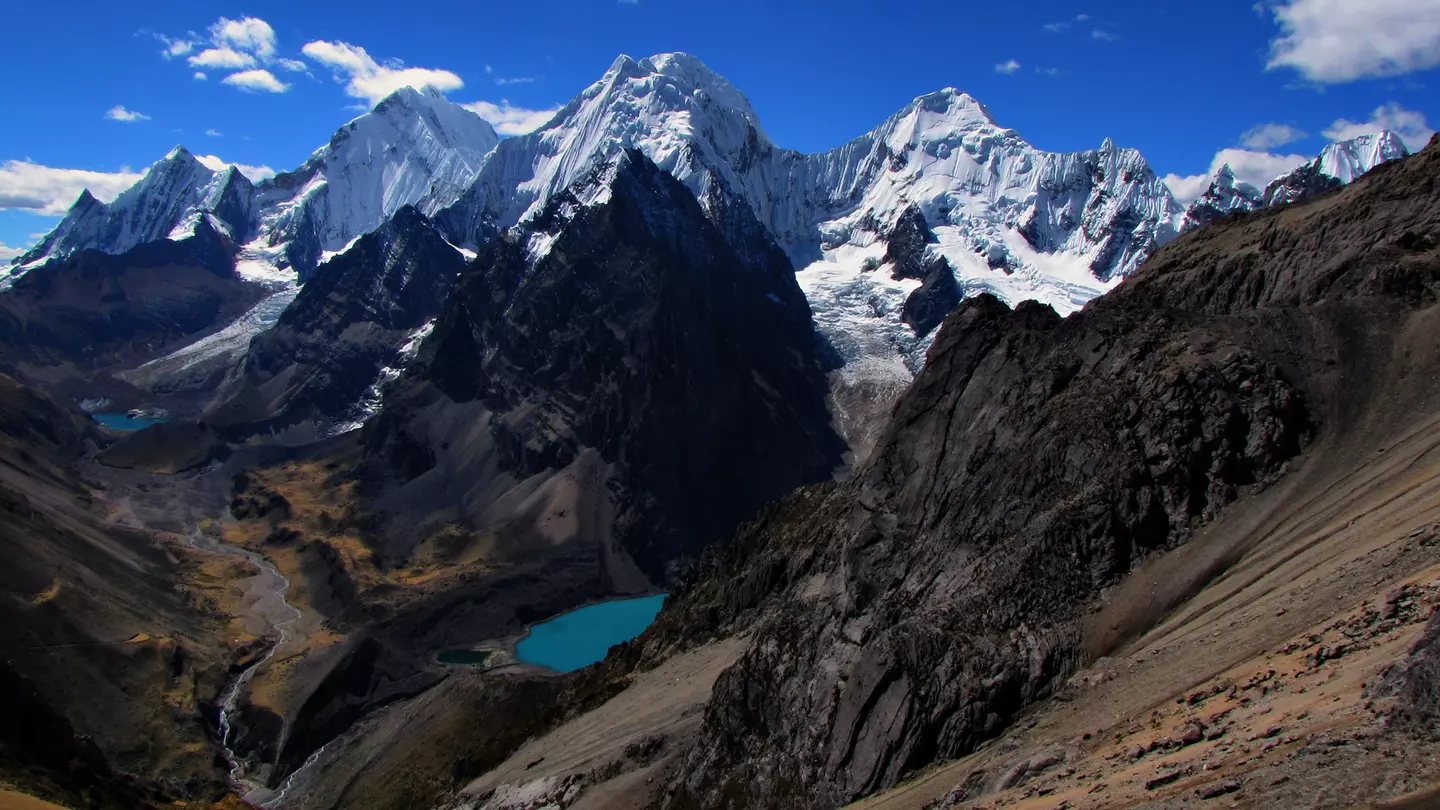 Take your adventure to the next level with a hike on the Huayhuash circuit. Michael Mellinger / Getty Images