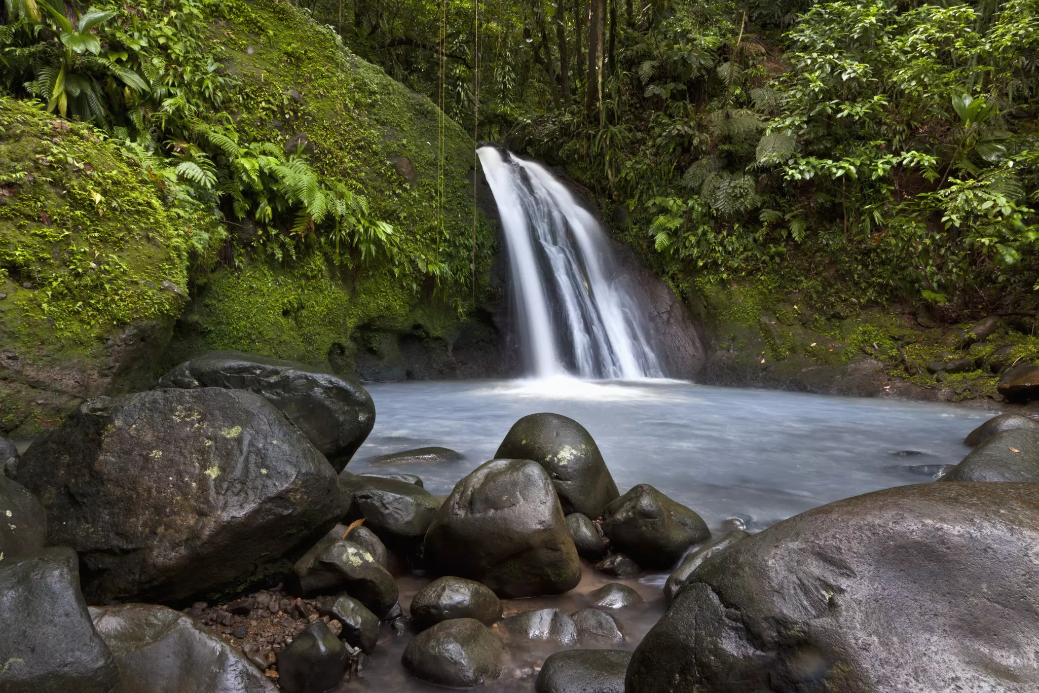 Cascade aux Écrevisses is the perfect place to cool down in Guadeloupe © Getty Images