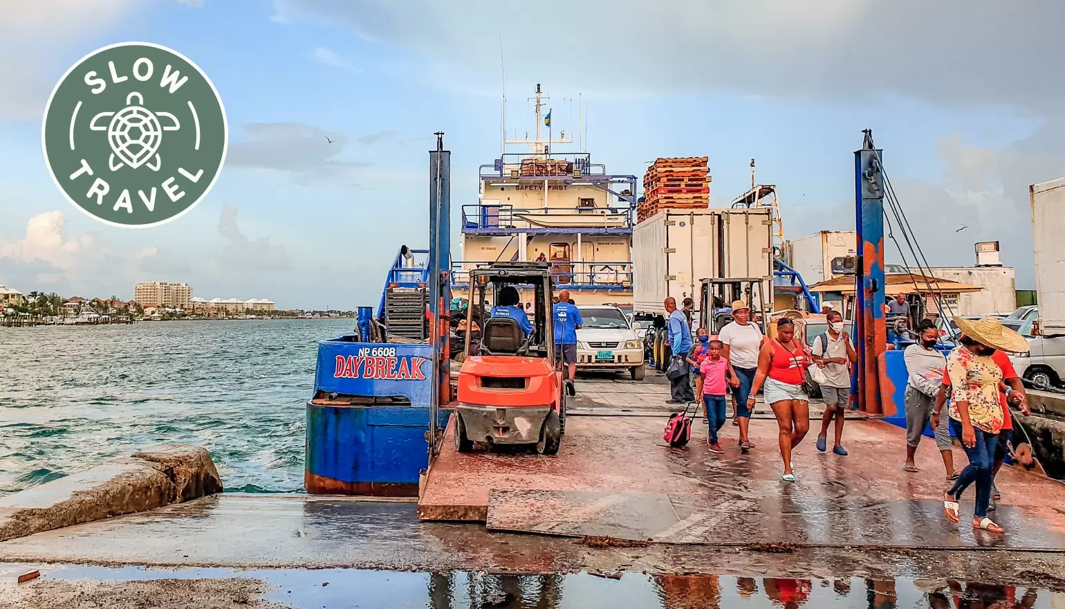 Traveling with the Bahamas on the hours-long mail boat lets you transit between islands the way Bahamians do © Juan Martinez