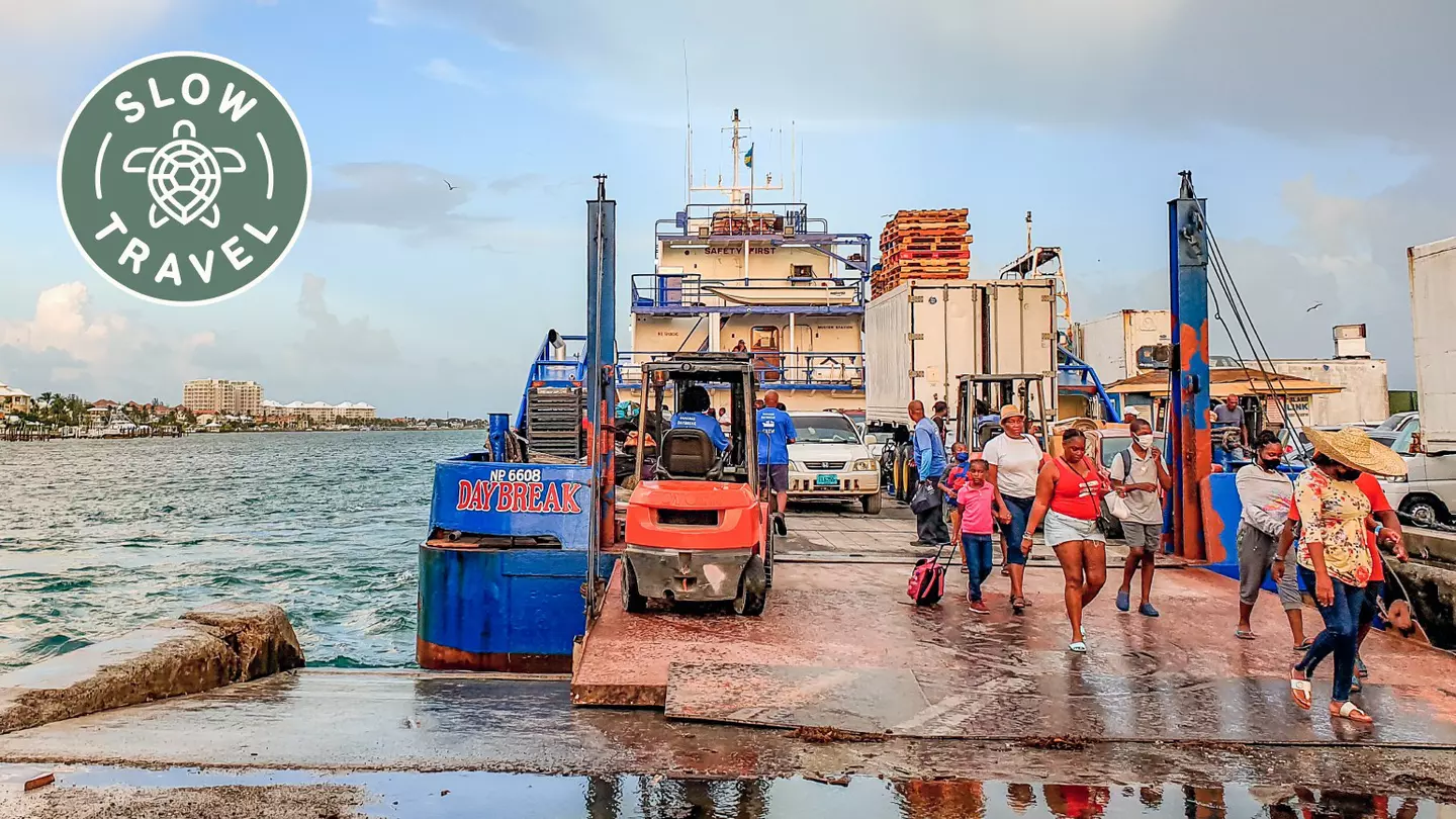 Traveling with the Bahamas on the hours-long mail boat lets you transit between islands the way Bahamians do © Juan Martinez