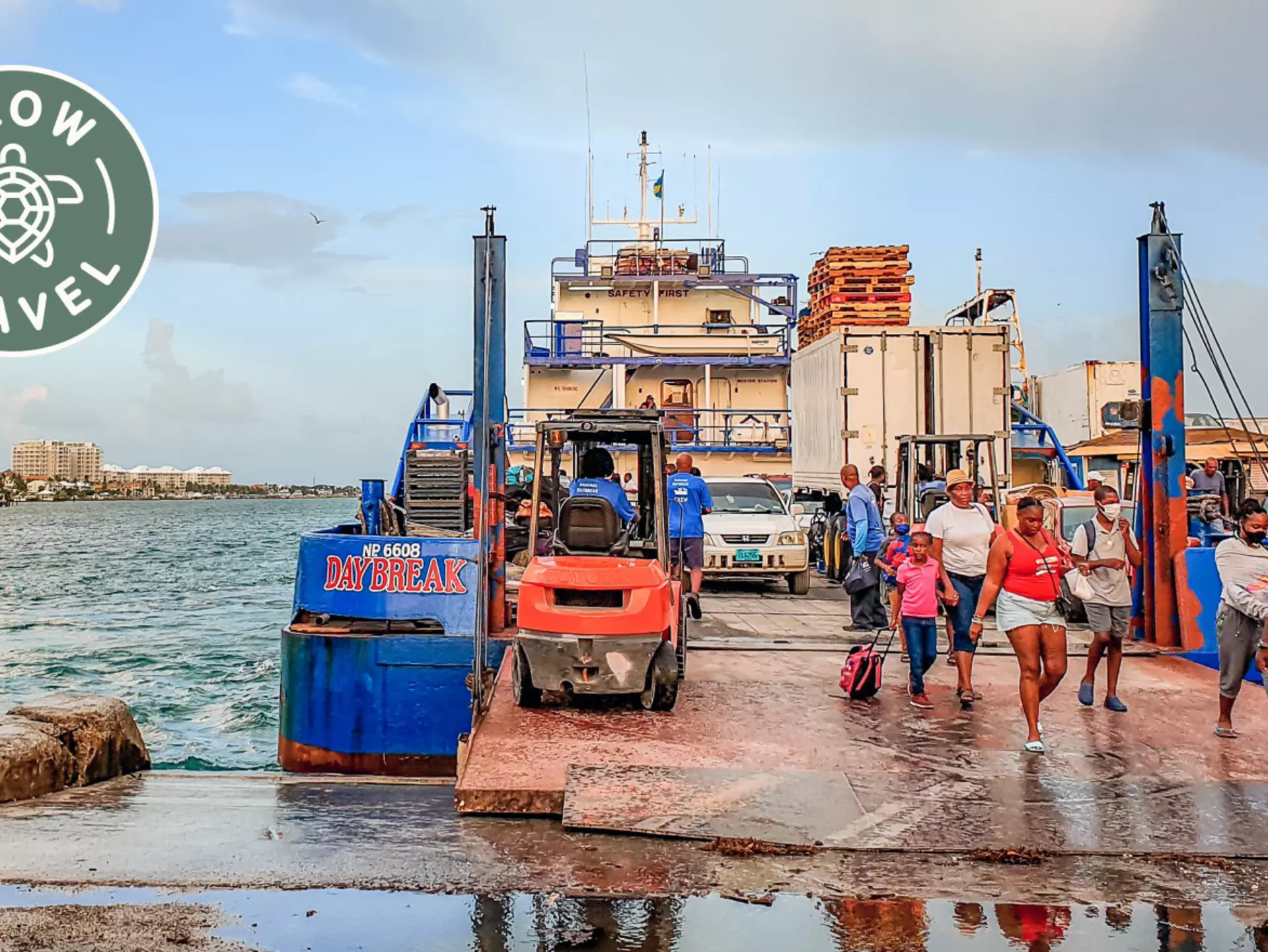 Traveling with the Bahamas on the hours-long mail boat lets you transit between islands the way Bahamians do © Juan Martinez