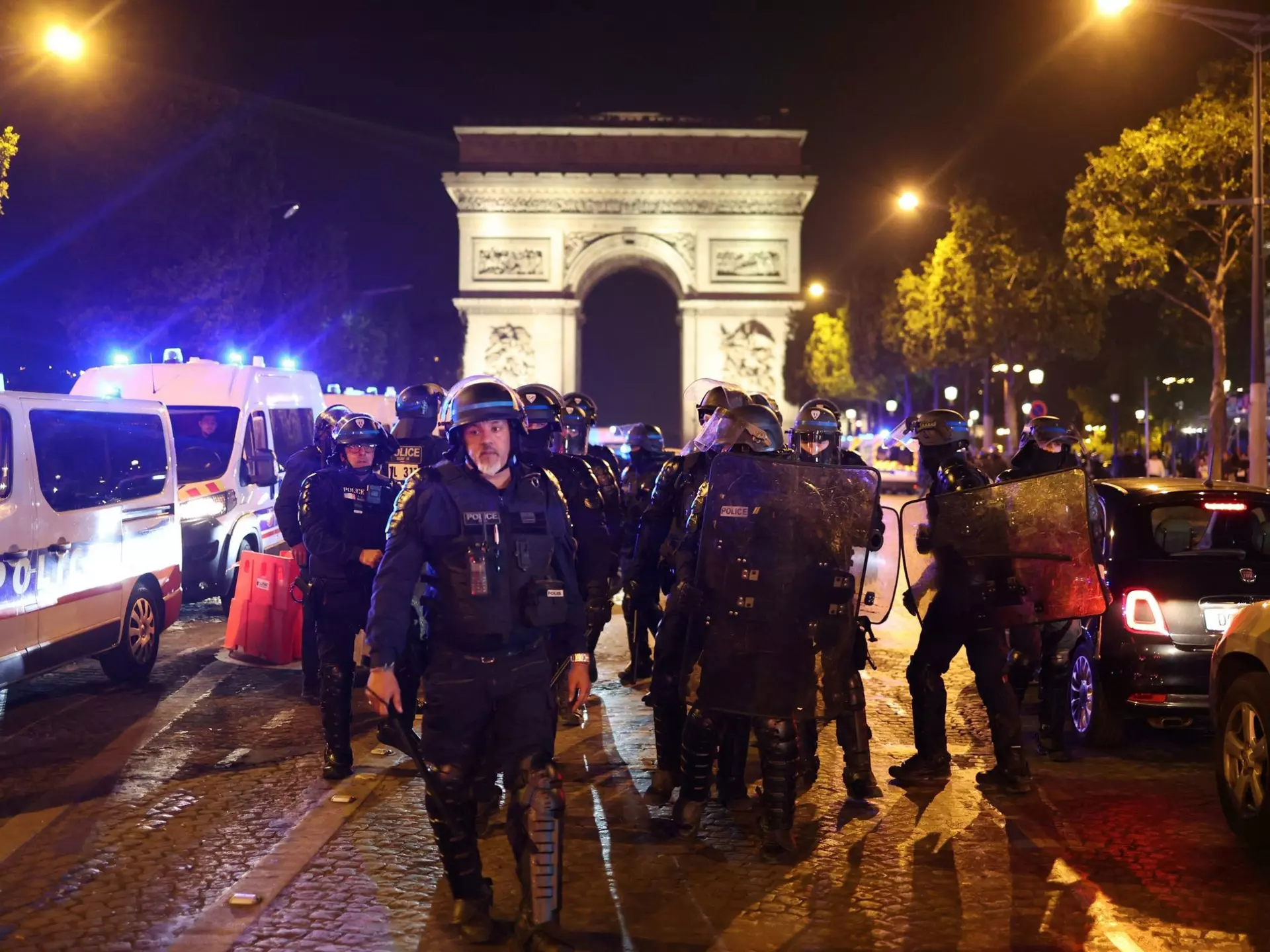 Following an incident of police brutality, riots have broken out all over France in recent days. This doesn’t necessarily affect your travel plans © Charly Triballeau/ AFP via Getty Images)