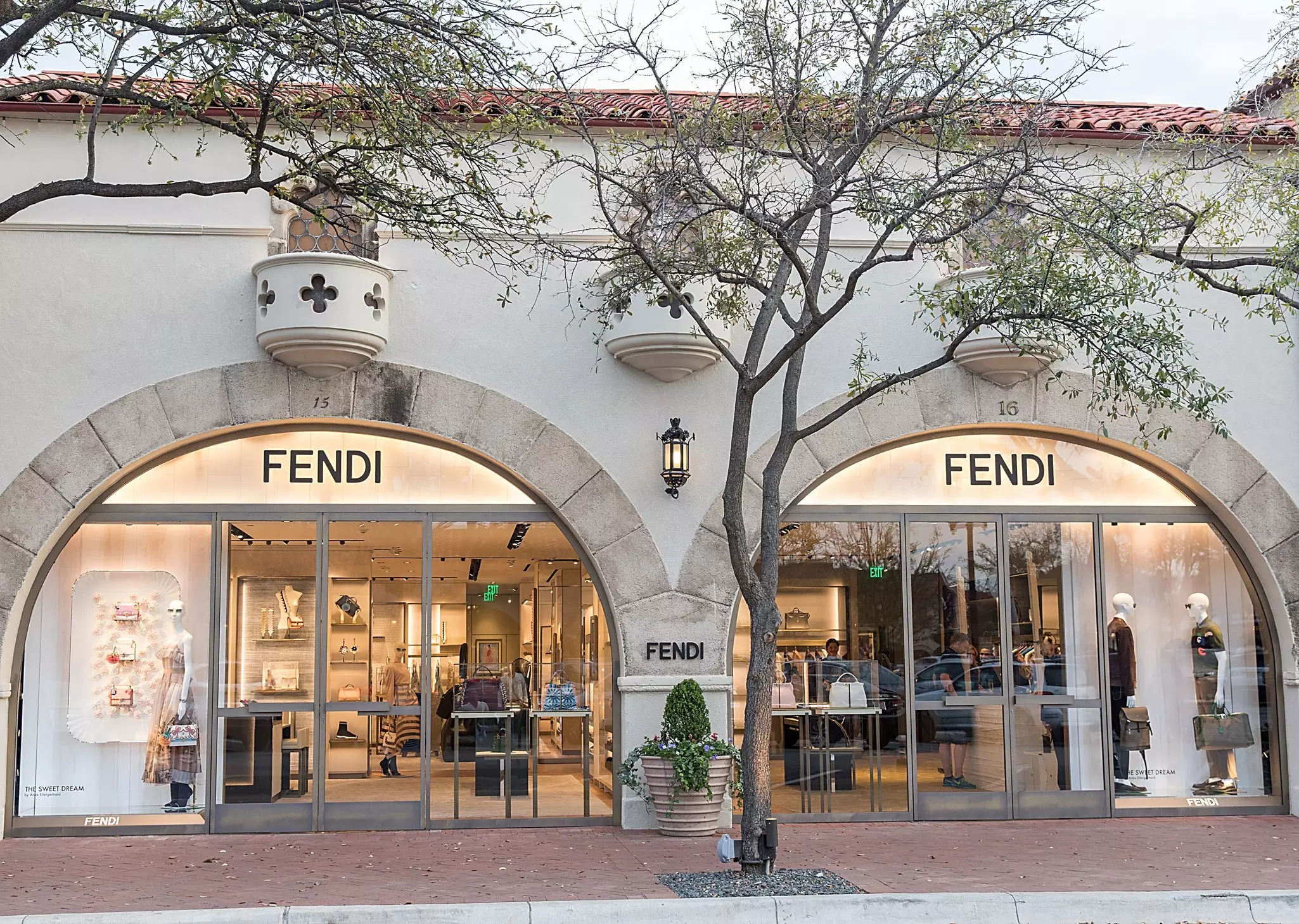 General view of atmosphere during the FENDI Dallas Highland Park Village Boutique Inauguration on March 9, 2017 in Dallas, Texas.