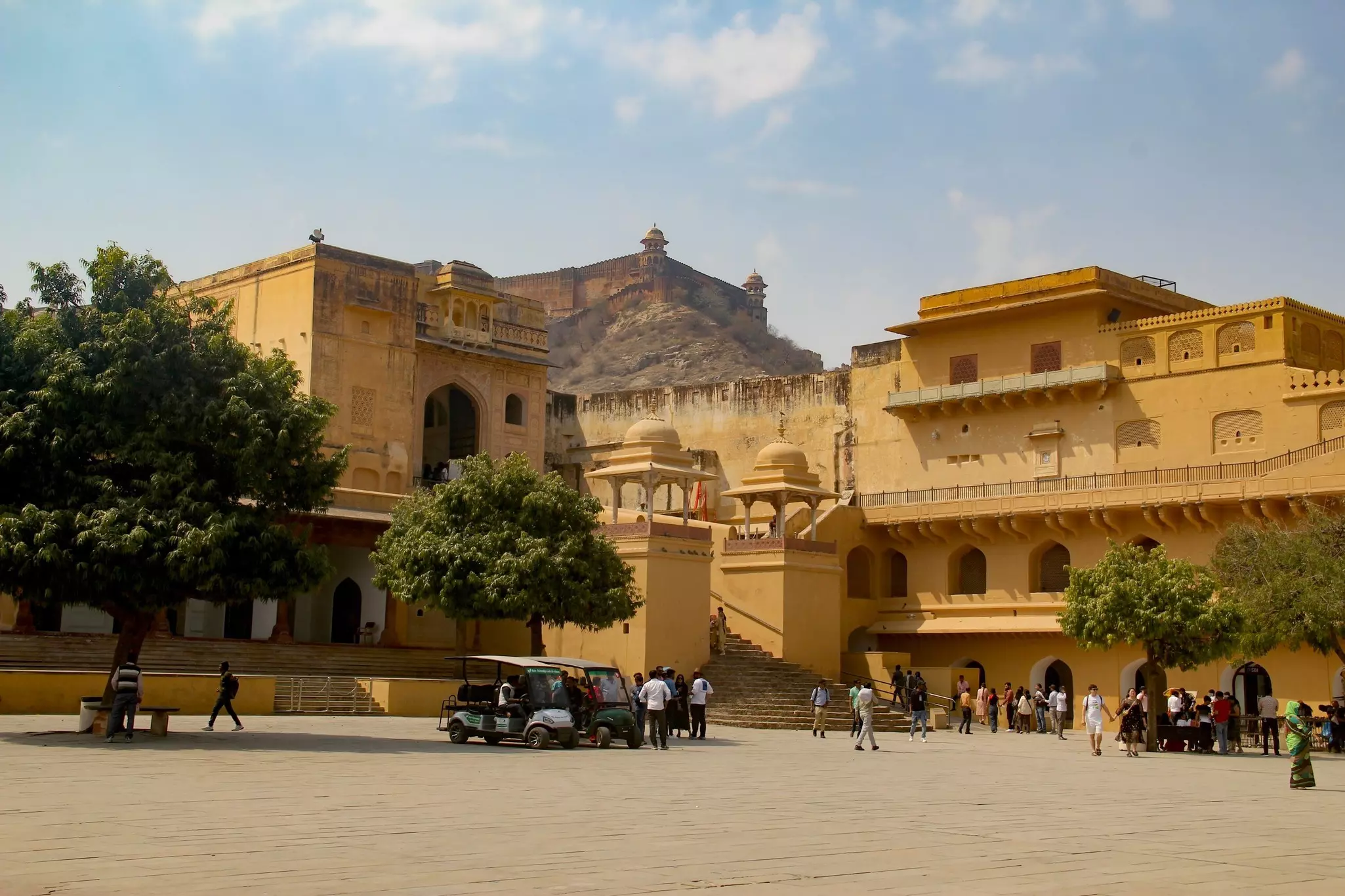 Jaleb Chowk, the main courtyard at Amber Fort © Akanksha Singh