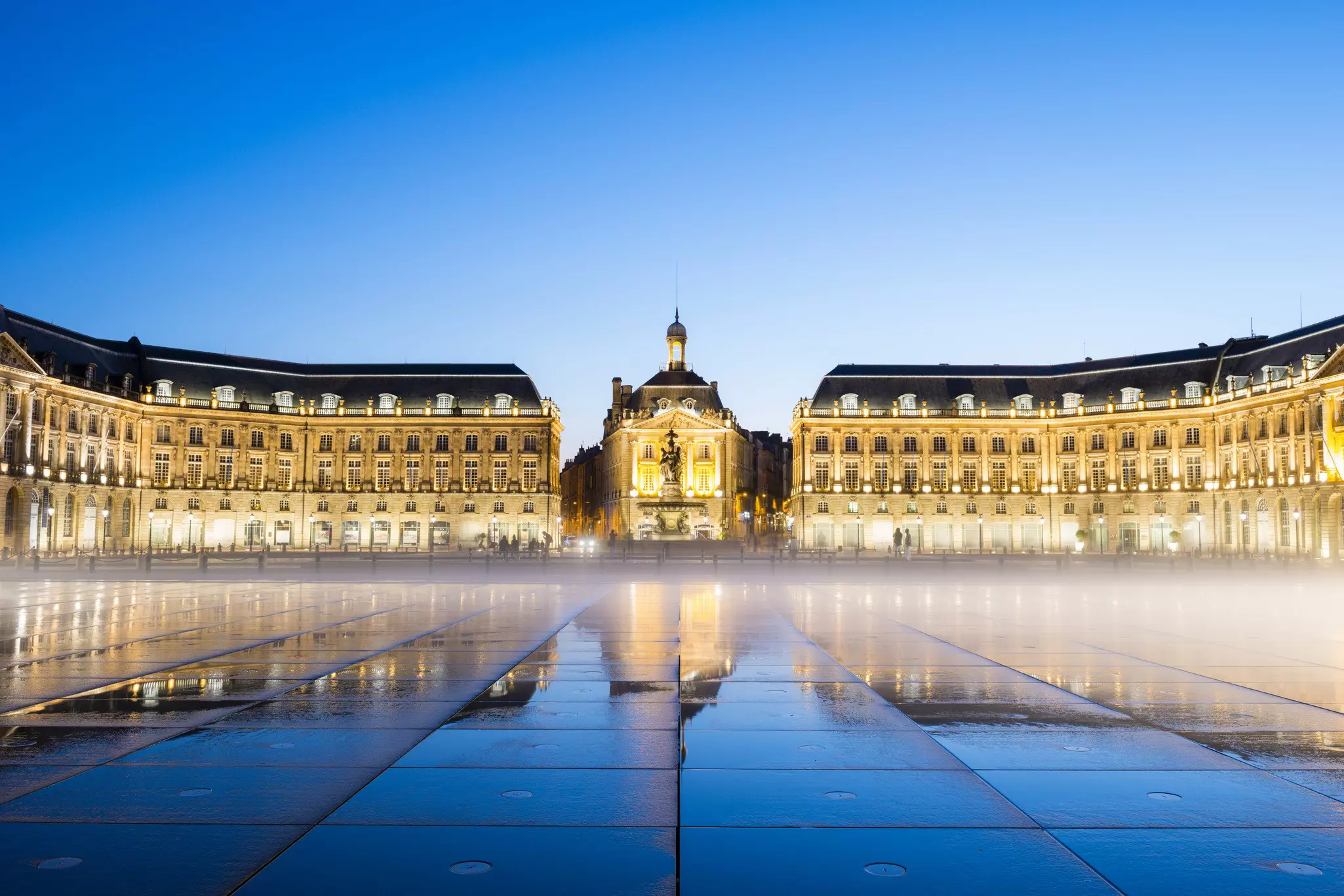 Place de la Bourse in Bordeaux.