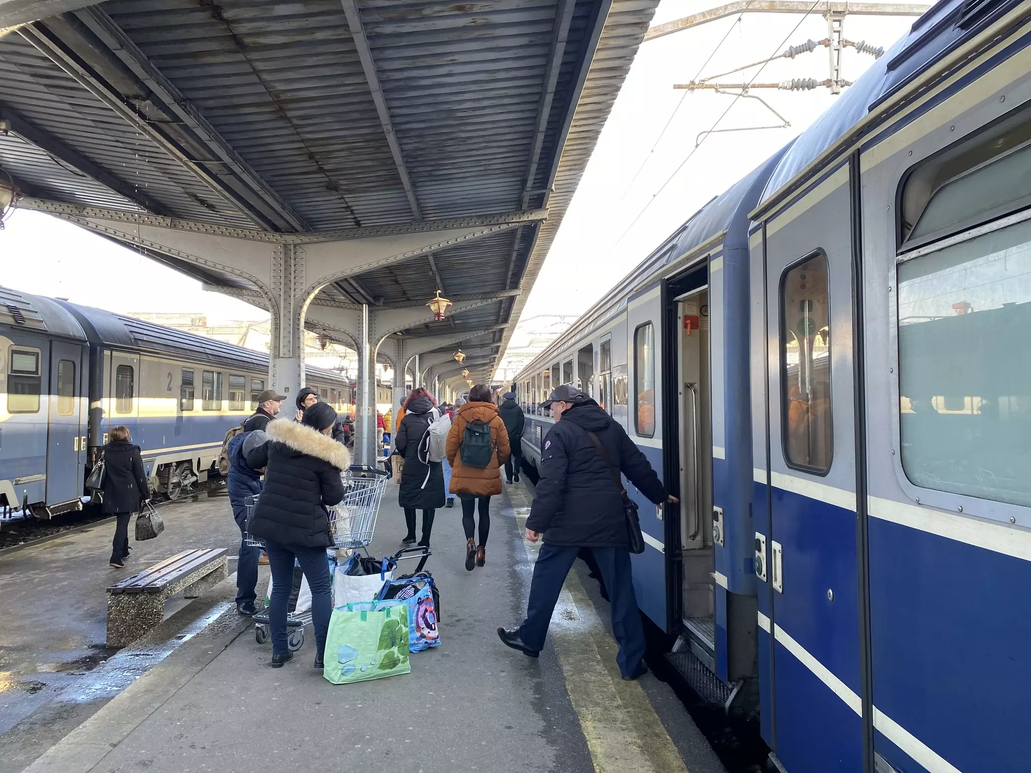 At long last, the arrival in Bucharest © Monisha Rajesh