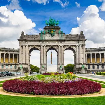 Bruxelles, Belgium. Parc du Cinquantenaire with the Arch built for the Golden Jubilee celebrations of Belgian independence in 1880.
arch, attraction, belgian, belgium, brussels, bruxelles, cinquantenaire, city, cityscape, design, europe, famous, independence, jubilee, landmark, military, monument, park, place, tourism, travel, urban