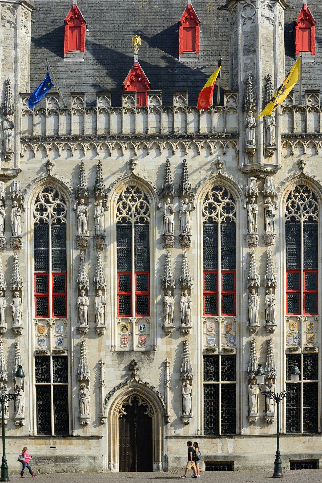 Belgium, Bruges, World Heritage Site, Burg square, The City Hall (14th C)
944536312
flanders, world heritage site
Belgium, Bruges, World Heritage Site, Burg square, The City Hall (14th C)