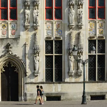 Belgium, Bruges, World Heritage Site, Burg square, The City Hall (14th C)
944536312
flanders, world heritage site
Belgium, Bruges, World Heritage Site, Burg square, The City Hall (14th C)