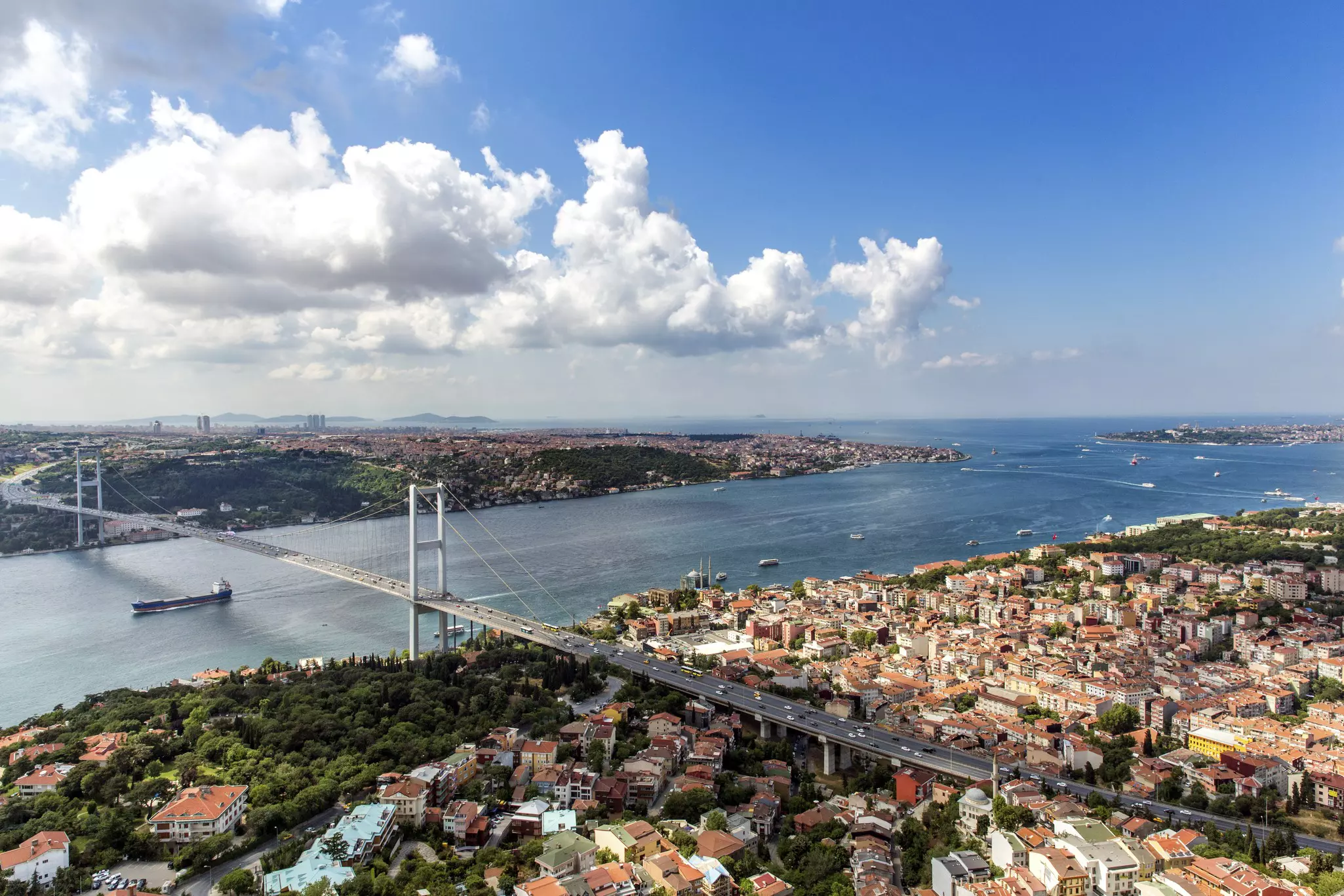 Traffic can be a problem in Istanbul, which means car rental only makes sense for day trips from the city © asikkk / Getty Images