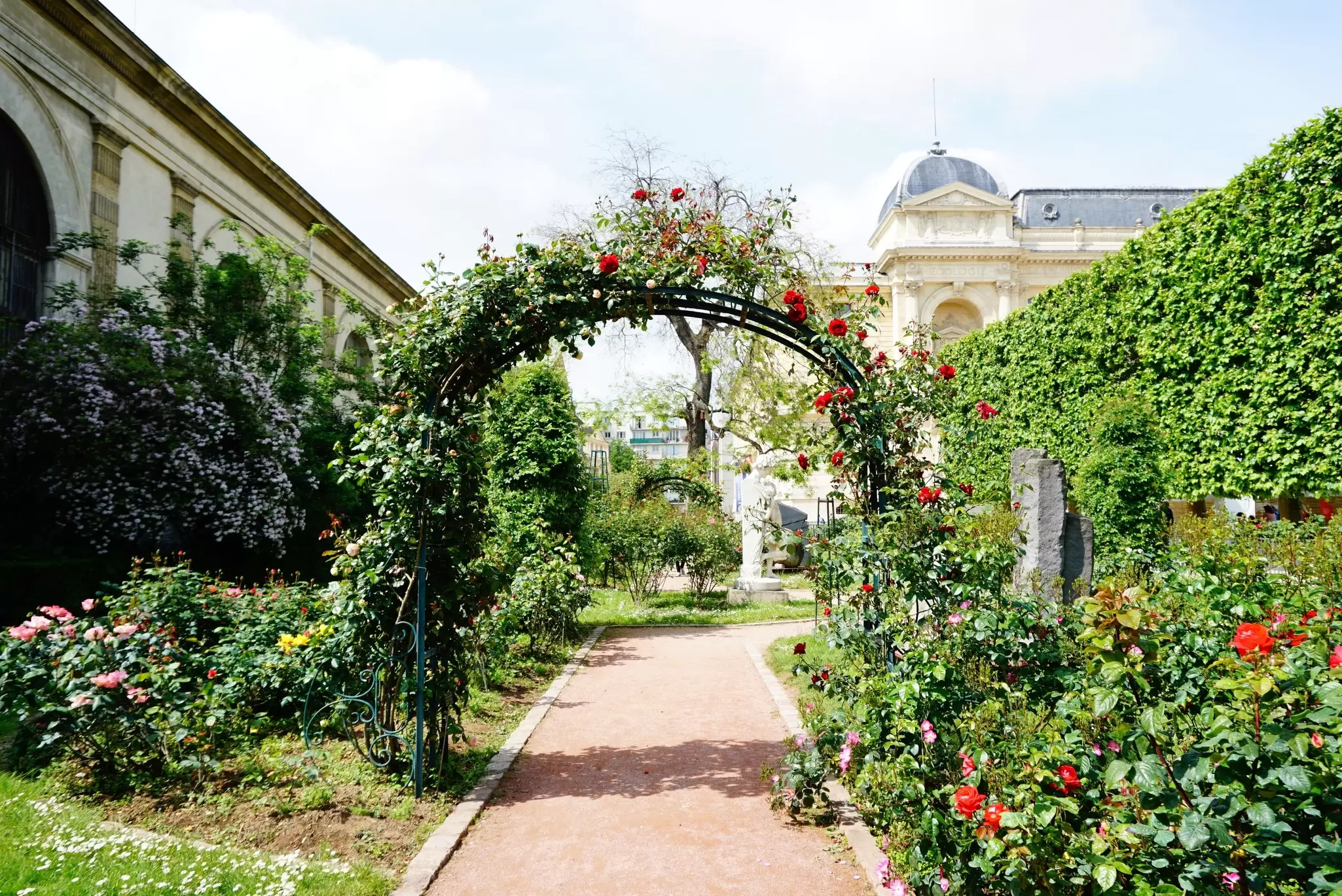 A view of a Bois de Vincennes, in Paris.