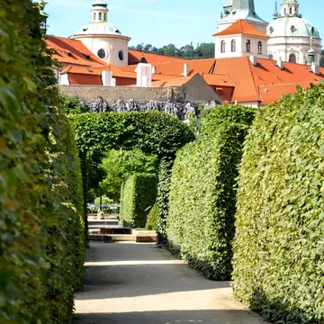 Wallenstein Palace Gardens located in the Mala Strana quarter of Prague, Czech Republic, belong to the baroque Wallenstein Palace. 