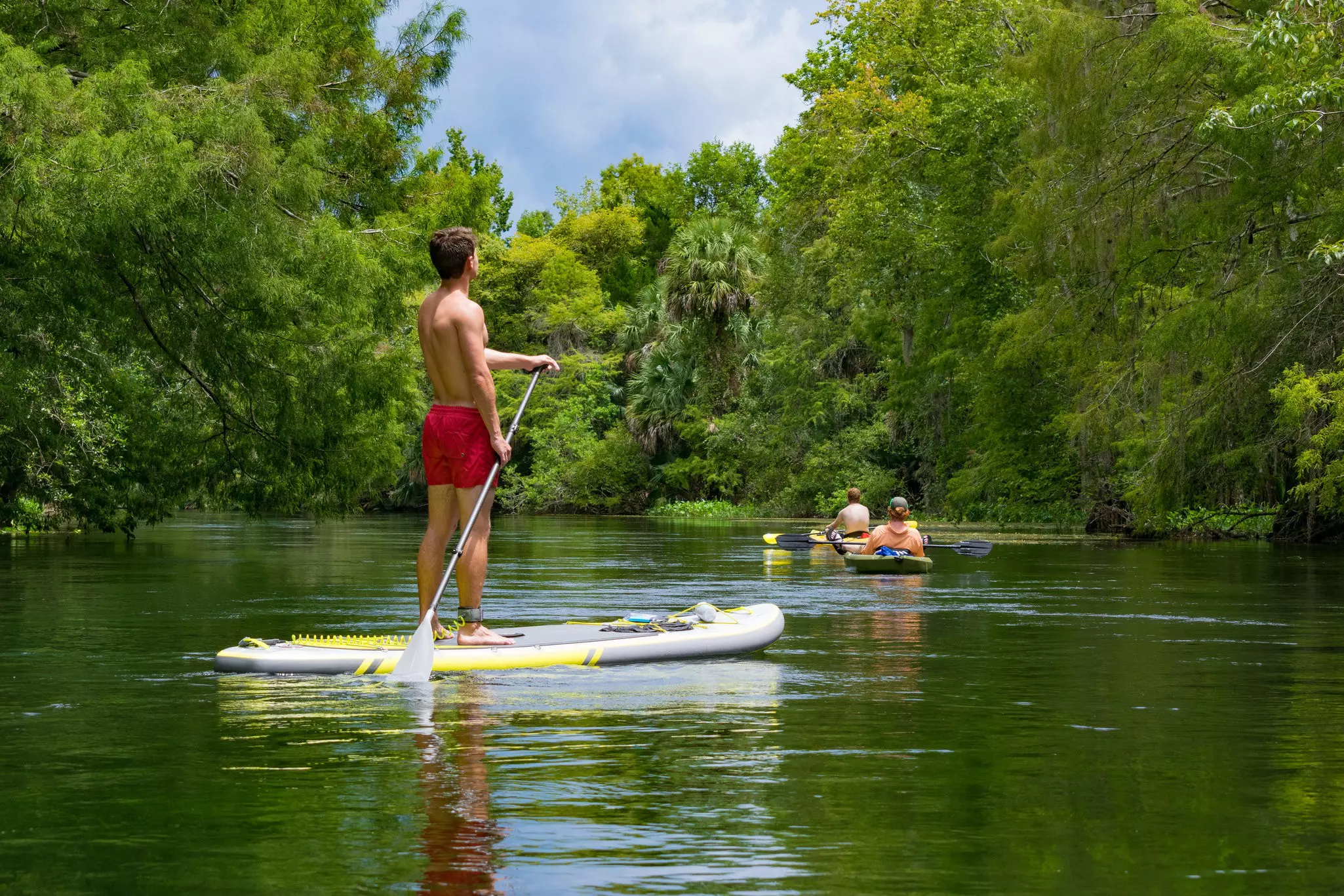 If the beach in Florida is too seaweed-clogged to enjoy, consider cooling down at a freshwater spot like Silver Springs State Park © Michael Warren / Getty Images