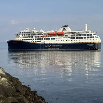 Experience Norway's incredible coastline from the comfort of a cruise ship. Melissa Yeager/Lonely Planet