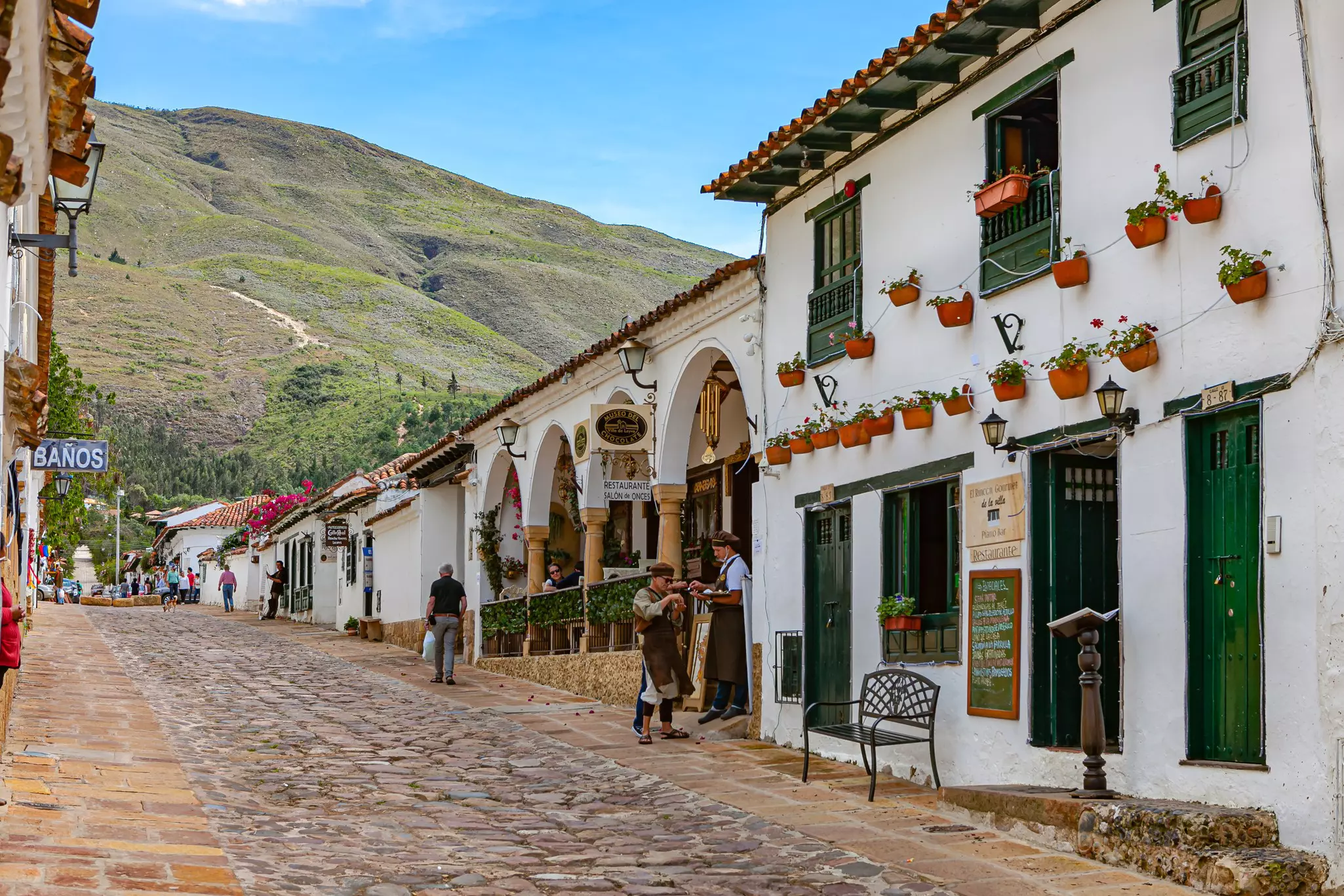 Make a pit stop in the well-preserved town of Villa de Leyva © Devasahayam Chandra Dhas / Getty Images