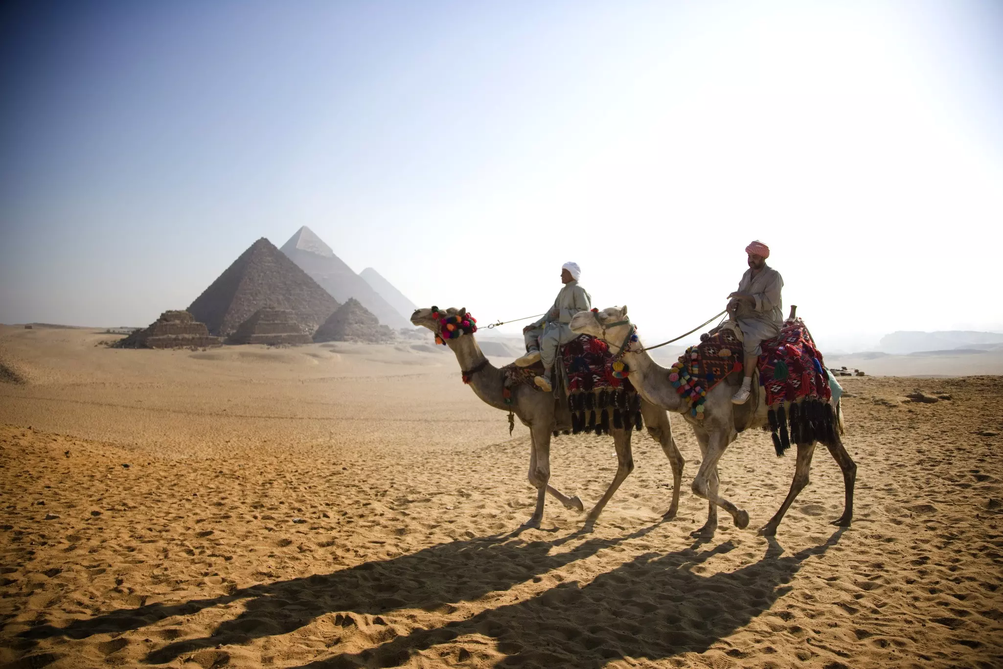 Pick up a Cairo Pass to save money on your visit to the Pyramids of Giza and other sights around the capital © David Sacks / Getty Images