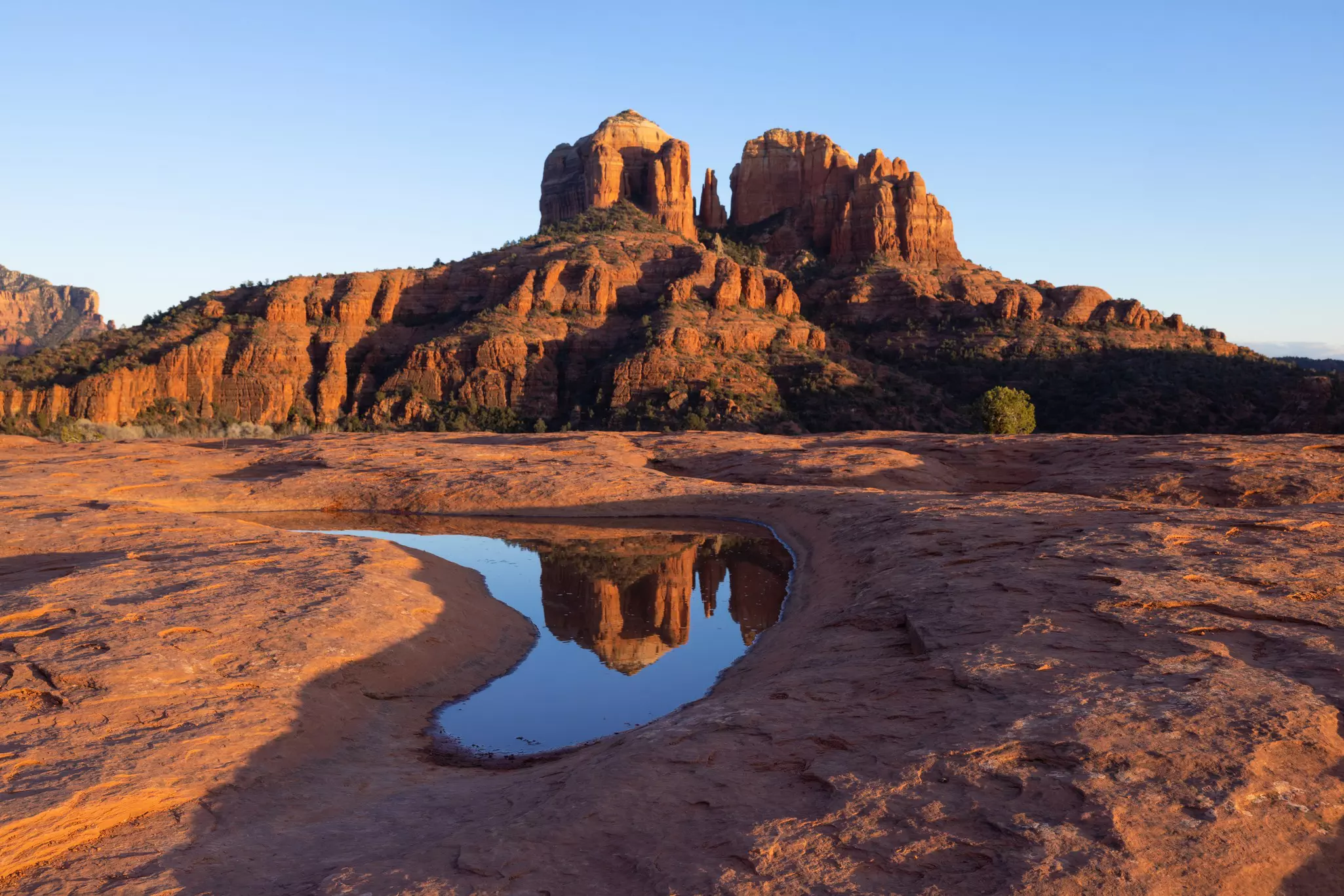 The iconic Cathedral Rock formation is considered one of the most powerful vortexes in Sedona © John Burcham / Lonely Planet