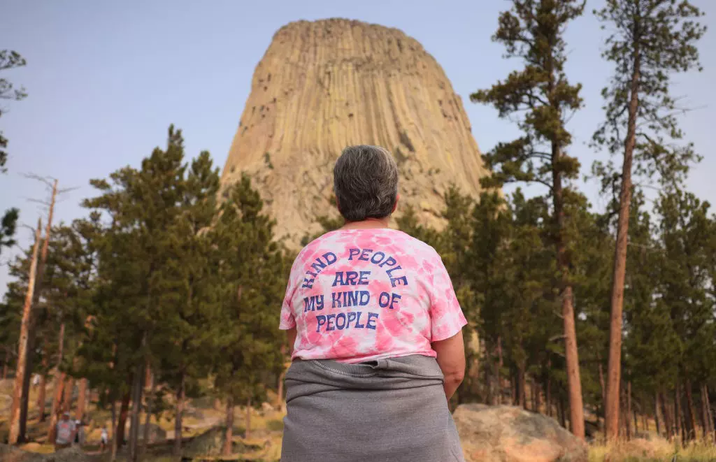 Devil's Tower National Monument has plenty of disability-friendly features © Jessica Rinaldi/The Boston Globe via Getty Images