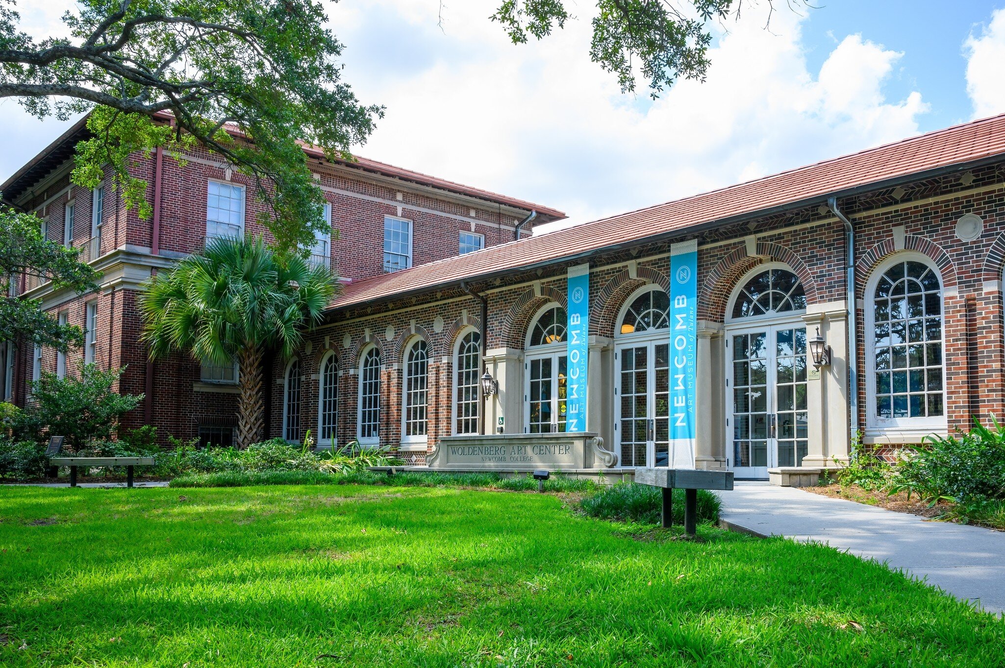 NEW ORLEANS, LA, USA - JUNE 27, 2023: Entrance to Newcomb Art Museum of Tulane University; Shutterstock ID 2323774981;